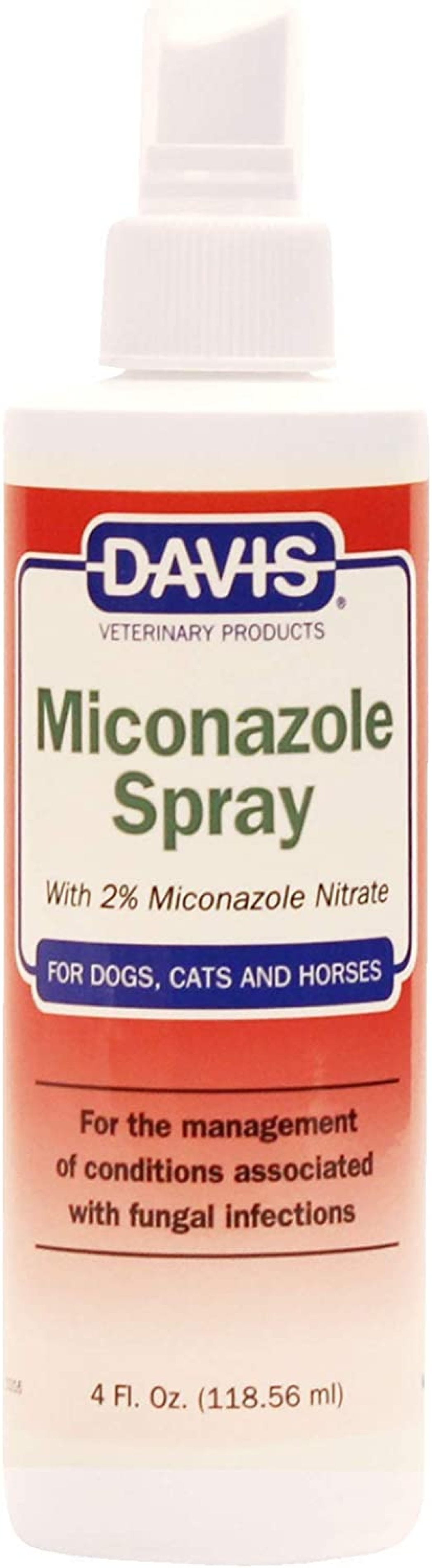 Davis Miconazole Spray Pets, 4 oz (MSP04) - Walmart.com