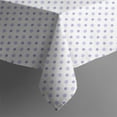 thumbnail image 5 of Christmas Square Tablecloth 52x52 Inch – Waterproof Polyester Printed Table Cover, Wrinkle Resistant & Washable for Kitchen Dining Picnic Party Decor, Single-v4-15, White, 5 of 6