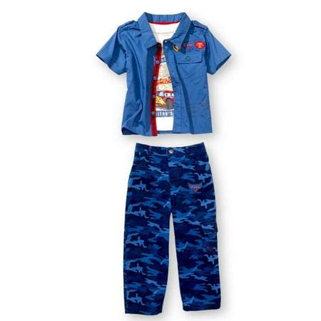 Baby Disney - 3-Piece Camo Pants Sets - Infant Boy