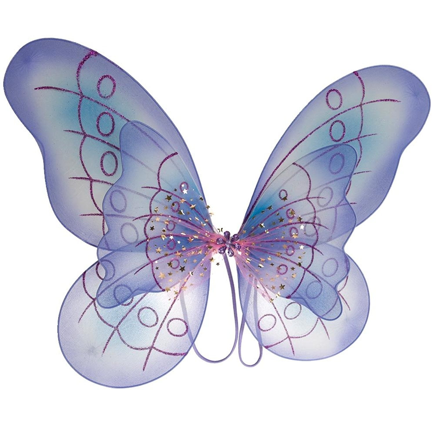Download Purple Butterfly Costume Dress-up Wings, Double layered ...