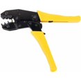 thumbnail image 5 of Alicates para crimpar cables, con 5 mordazas intercambiables, un destornillador, herramienta de crimpado, alicates para crimpar, un estuche de almacenamiento, 5 of 5