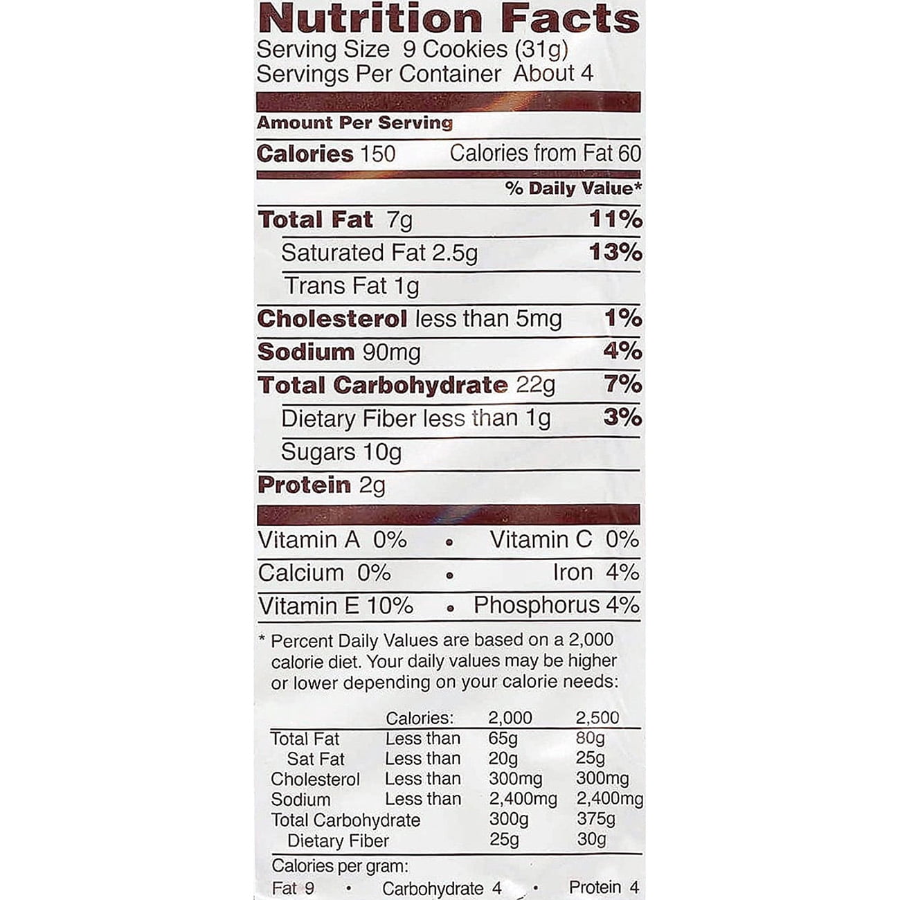 Mini Vanilla Crme Sandwich Cookies, 3.71 oz, 24/Carton