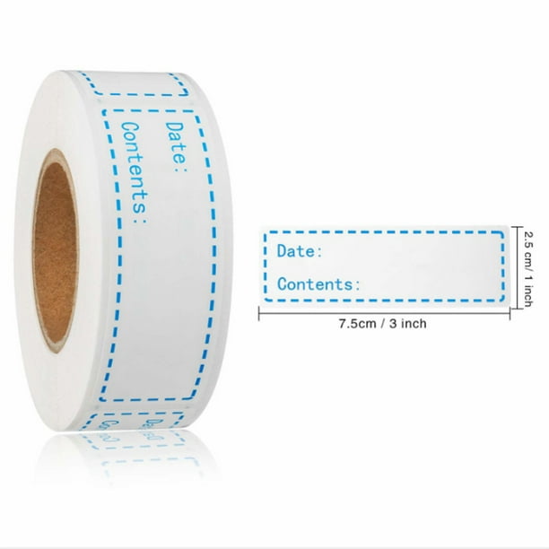 Freezer Food Labels SelfAdhesive Date Labels Frozen Food Storage Stickers Walmart.ca