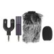 thumbnail image 1 of Stabilizer microphone for live broadcasting and video recording, capacitive, foldable mini microphone. Audio equipment., 1 of 5
