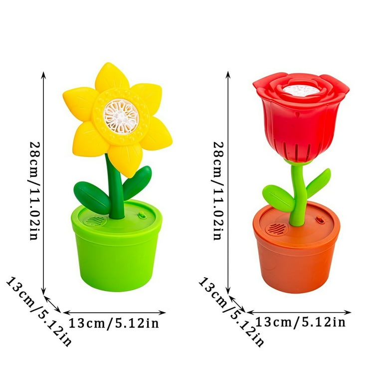 Interactive Dancing Flower Toy with Music and LED Lights