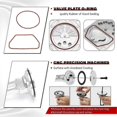 thumbnail image 5 of KK-4835 Compressor Piston Kit Connecting Rod Replacement Kit Cable Oil-Free Air Compressor Pump s20241212265, 5 of 5
