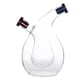 thumbnail image 5 of Dispensador de aceite y vinagre decorativo, de vidrio artesanal, multiusos, de doble cámara para cocina, accesorios resistentes,, 5 of 9