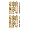 thumbnail image 1 of Bolsas de embalaje de Navidad Naiovety 150 piezas etiquetas colgantes DIY decoración hecha a mano, 1 of 6