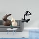 thumbnail image 2 of Estatua Abstracta De Conejo De Cerámica, Decoración De Pascua De Porcelana, Escultura Moderna, Adorno De Mesa Para Armario, Estante De Jardín, Escritorio, Regalo De Cumpleaños, 2 of 8