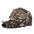 thumbnail image 6 of Men's Camouflage Leafy Cap Breathable Lightweight Tactical Hunting Hat Outdoor Camo Fishing Hat Hunting Accessories, 6 of 6