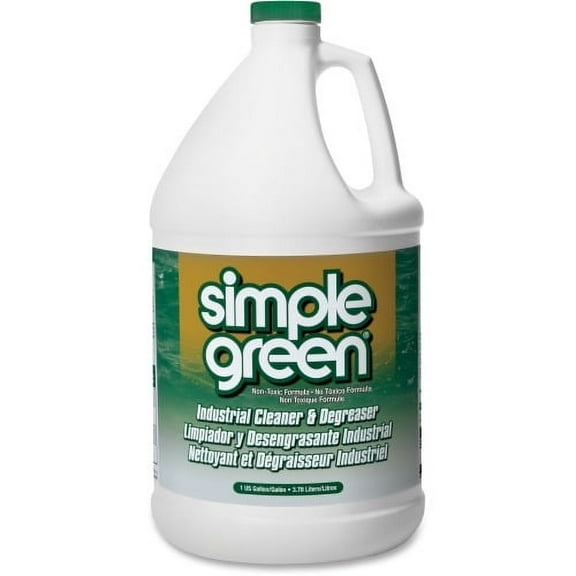 Simple Green Industrial Cleaner/Degreaser Concentrate Liquid - 128 fl oz (4 quart) - Original Scent - 1 Each - White