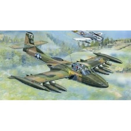 Trumpeter US A-37A Dragonfly Light Ground Attack Aircraft Model Kit (1/48 Scale)