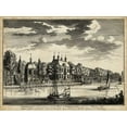 thumbnail image 2 of Visher, Nicolaus 24x19 Black Ornate Wood Framed with Double Matting Museum Art Print Titled - Views of Amsterdam VI, 2 of 4