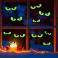 thumbnail image 4 of Pegatinas decorativas de pared de Halloween con forma de ojos que brillan en la oscuridad y ojos aterradores, 4 of 5