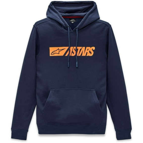 Alpinestars Reblaze Mens Pullover Hoody Navy/Orange LG