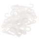 thumbnail image 1 of 50 piezas de plástico gancho en forma de J gancho de gancho portátil para calcetines pequeño accesorio Claro SM SunniMix J ganchos sujetadores, 1 of 8