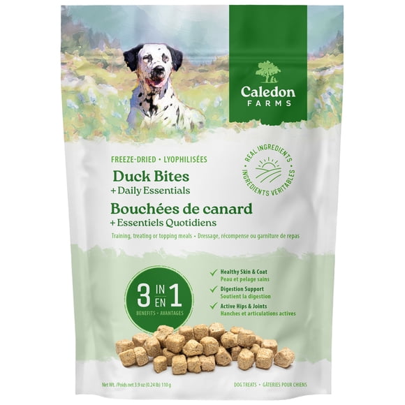 Caledon Farms Freeze-Dried Duck Bites Plus