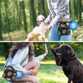 thumbnail image 5 of PetAmi Dog Treat Pouch, Pet Treat Pouch For Training, Dog Walking Bag Holder for Kibbles, Pet Food Toy, Dog Trainer Essentials Supplies, Poop Bag Dispenser, 3 Ways to Wear (Floral Black), 5 of 7