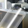 thumbnail image 1 of VILIHKC Kitchen Backsplash Wallpaper Stickers Waterproof Oilproof High Temperature Resistant Transparent Environment-Friendly PVC Can be Cut, 393"x23", 1 of 4