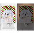 thumbnail image 2 of Carolines Treasures SS4551CNL Maltese Candy Cane Holiday Christmas Ceramic Night Light, 2 of 2