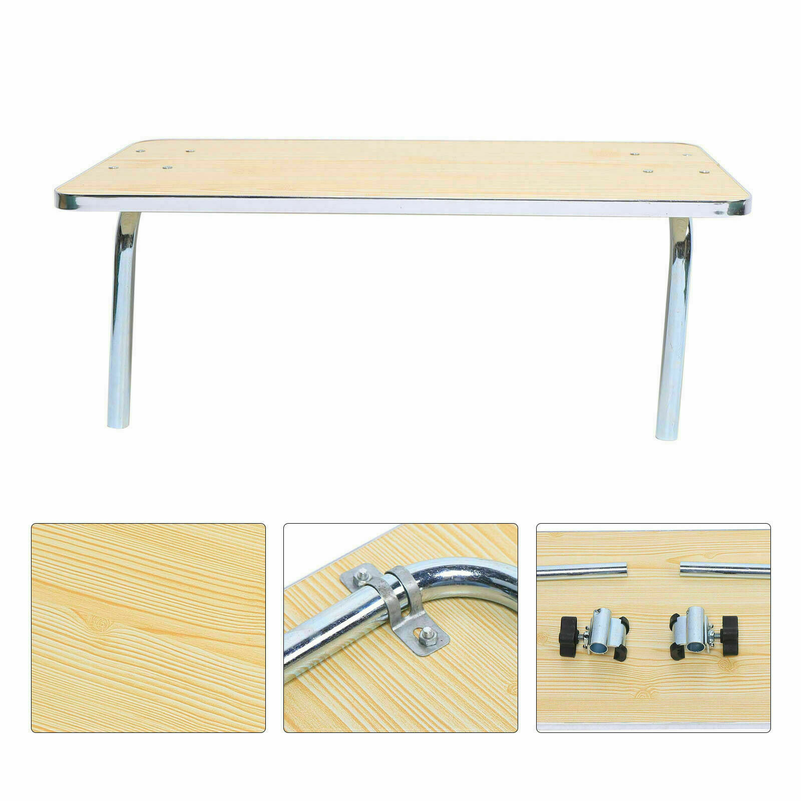 DENEST Wooden Anti Falling Wheelchair Tray Wheelchair Table