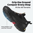 thumbnail image 6 of FitVille Wide Mens Sneakers Slip-on Shoes, Slip Resistant Hiking Walking Shoes with Arch Support & Wide Toe Box, 6 of 8