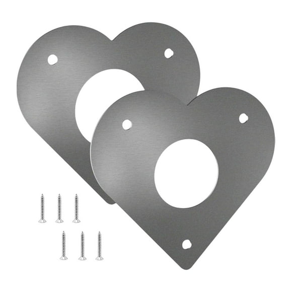 2 piezas Placa de protección aviaria de metal de metal Guardias de la casa de la casa de madera Nest Caja de protección Kit Nido Nido Placa
