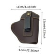 thumbnail image 2 of BotaniNest Outdoor Hidden Hidden Waist Cowhide Holster, 2 of 5