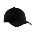 thumbnail image 2 of Port Authority Adult Unisex Regular Plain Cap Black Large/X-Large, 2 of 5
