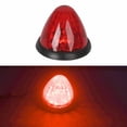thumbnail image 2 of Clearance! Watermelon Side Marker Lights for Trucks Trailers–12V 24V LED Lights with Stainless Ring IP65 Multi Color Lens–Easy Install Vehicle Accessories for Semi Trucks Night Lights,Red, 2 of 8