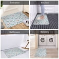 thumbnail image 5 of Rateoe Spaceship Pattern Flannel Door Mat Indoor Outdoor Entrance, Waterproof All-Weather Doormat,Fade Resistant, Low Profile Entryway Mat 16x24in, 5 of 7