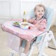 thumbnail image 1 of Bandeja para babero con artefacto para comer, cojín para mesa de comedor integrado antisuciedad para bebés, silla de comedor, ropa de abrigo para bebés, estilo primavera y verano, 1 of 5