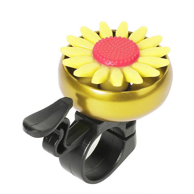 Juego de serpentinas para manillar y timbre de bicicleta para niños Oso de Fresa Diseño de flores 1 pieza
