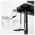 thumbnail image 4 of VIVO Heavy Duty Adjustable Under-Desk PC Mount | Computer Case Holder, 4 of 9