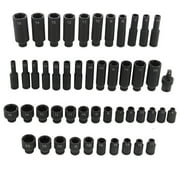 VIM Tools IMPACT449 49-Piece 1/4 Drive Impact Socket Set Durable Versatile