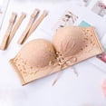 thumbnail image 6 of XIYON Womens Bras Strapless Push Up Bra Thickened Padded Hidden Breathable Ladies Strapless Bra Low Cut Female For Daily Use Comfort, 6 of 6
