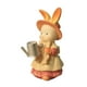 thumbnail image 1 of Figura de conejo para decoración del hogar, pequeña y linda estatua de resina para estantería de habitación y dormitorio. con regadera, 1 of 9