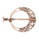 thumbnail image 1 of Broche vintage para capa, 1 paquete de broche penannular para capa, pin de bufanda, pin de chal, broche de cárdigan (Cobre), 1 of 7
