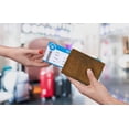 thumbnail image 3 of Antique Saddle Genuine Leather RFID Passport Cover, 3 of 8