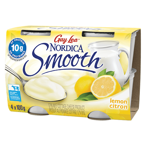 Nordica Smooth Lemon 4x100g