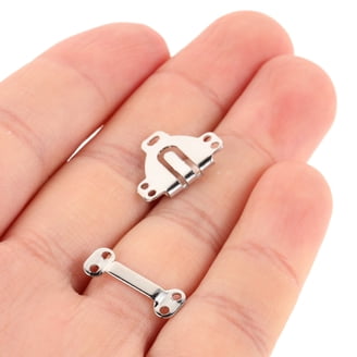 SKIRT HOOK 留め金具　洋服リフォーム　まとめ売り Hello Hobby Metal Skirt and Pant Hook and Eye Bar Set Sewing