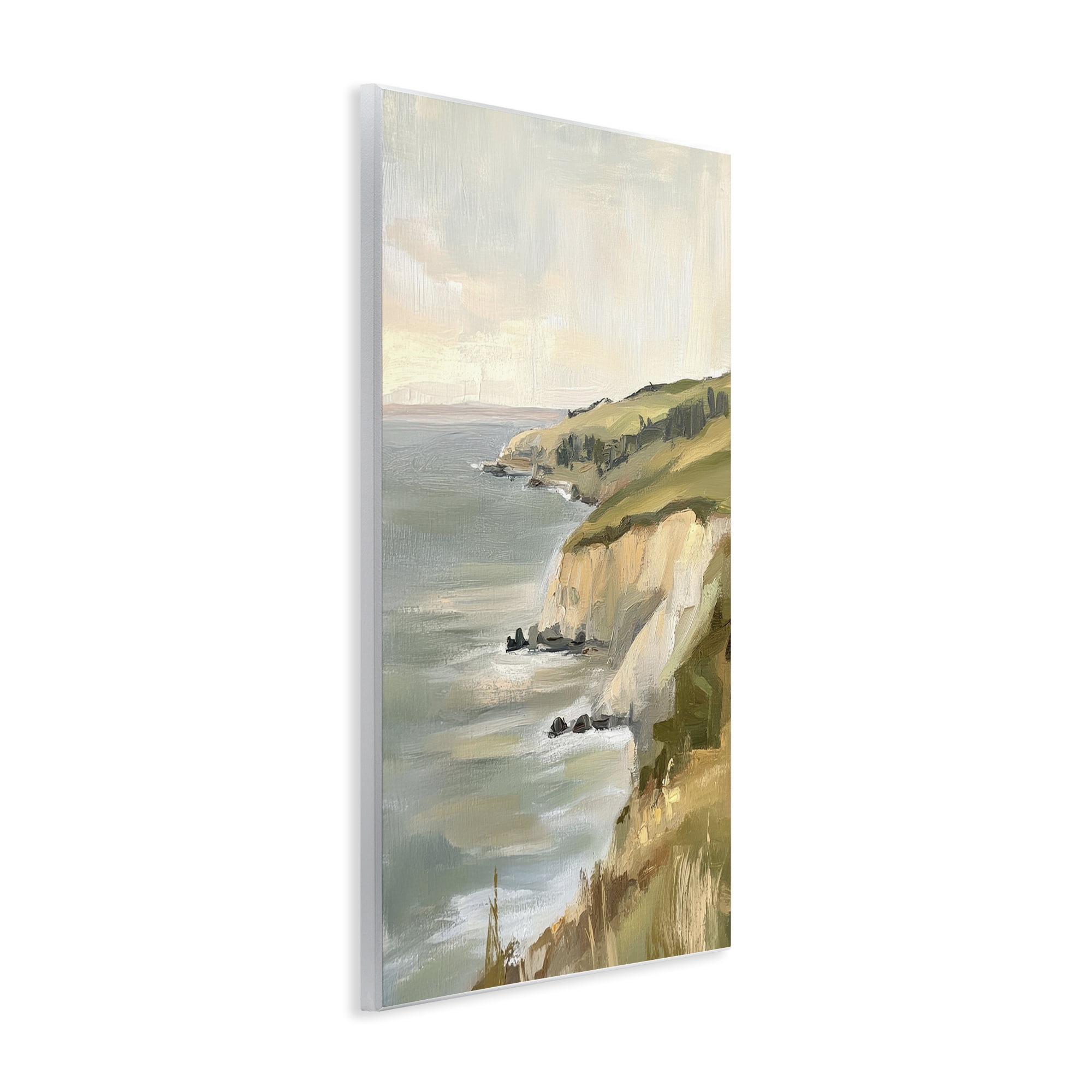 Stupell Industries Cliffs Off The Sea Wall Plaque Art, design by Petal Prints Design