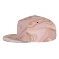 thumbnail image 3 of Fotbe Rose Gold Glitter Splatter Flat Bill Visor Cap Classic Snapback Hat Polyester Foam Trucker Hat Trucker Cap Adjustable Baseball Cap, 3 of 9