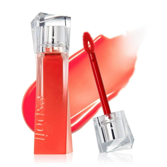 Tinte de labios Glaze Espoir Couture #2 Odd Coral, 5.5 ml, voluminizador