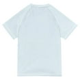 thumbnail image 6 of FORMRS Boys Rash Guard with Short Sleeves UPF 50+ Swim Shirts Sizes 3-12T, Purple Floral Tomatoes, 6 of 6