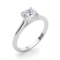thumbnail image 3 of JewelMore 1 Carat to 3 Carat Round Cut Lab Grown Diamond Graduated Engagement Ring for Women | 14K Gold |F-G Color, VS-SI Clarity | Impressive Collection | 30 Day Free Return, 3 of 14