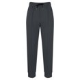 thumbnail image 6 of dzxyzu Men's Slim Fit Chino Pant Casual Drawstring Elastic Waist Loose Twill Trousers with Pockets, 6 of 7