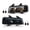 Smoky lens Black Housing, variant on CROSSDESIGN Pair LED Headlights Lamp Clear / Black Fit For 2003-19 Chevy Express GMC Savana