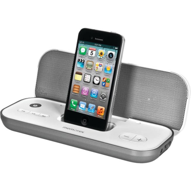 Memorex Speaker System, Silver