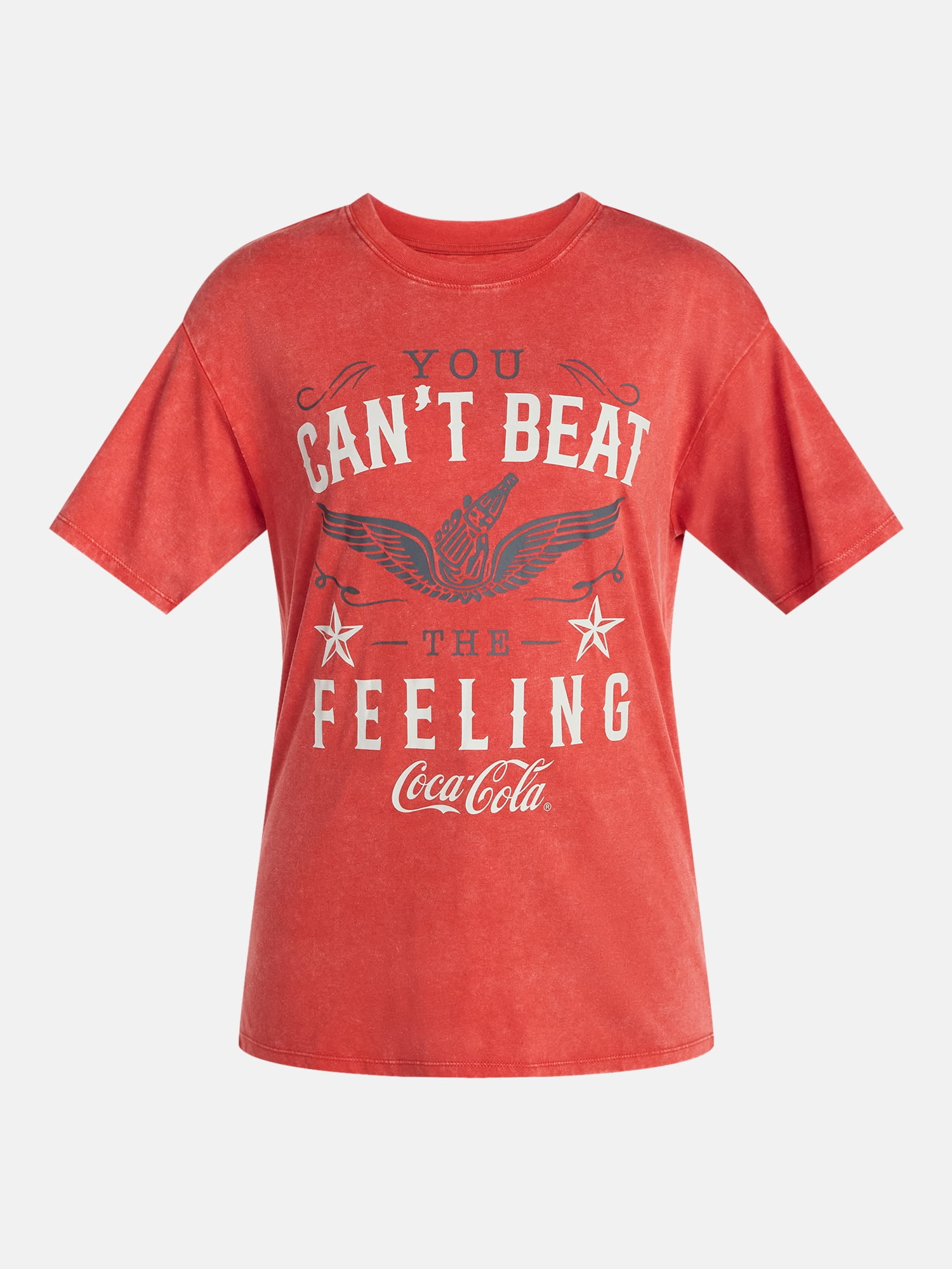 Coca-Cola Women's Graphic Tee with Short Sleeves, Sizes XXS-XXL